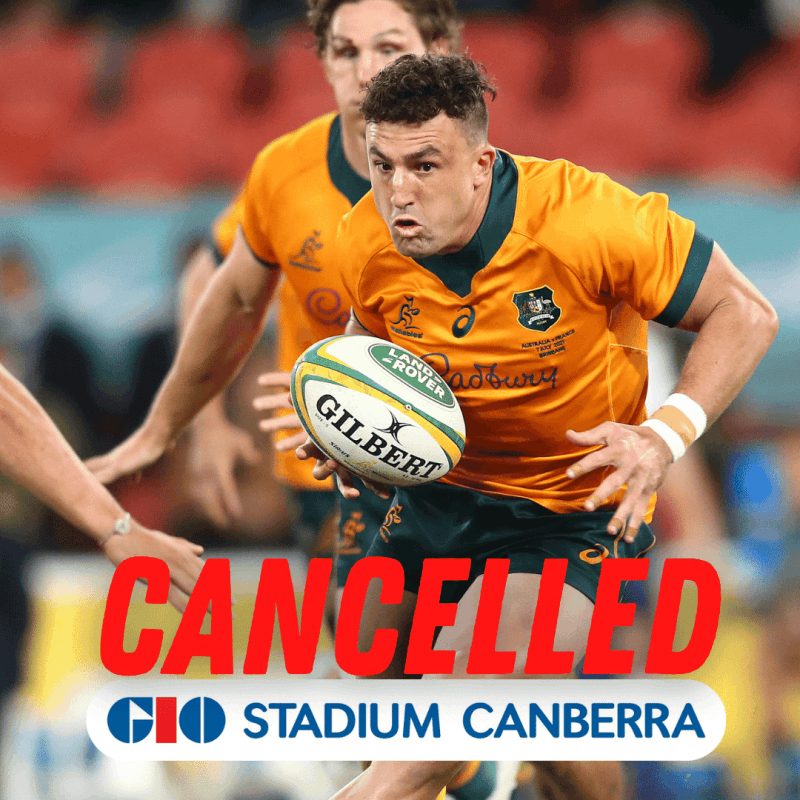 Wallabies match cancelled