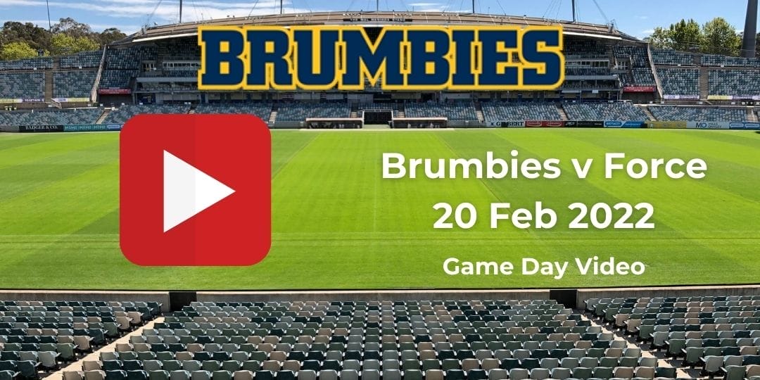 Game Day Video Brumbies v Force thumbnail