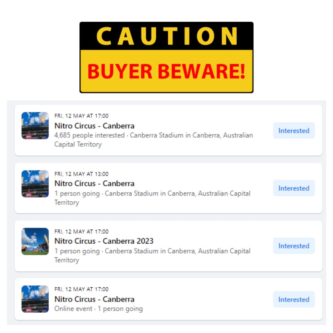 Buyer Beware