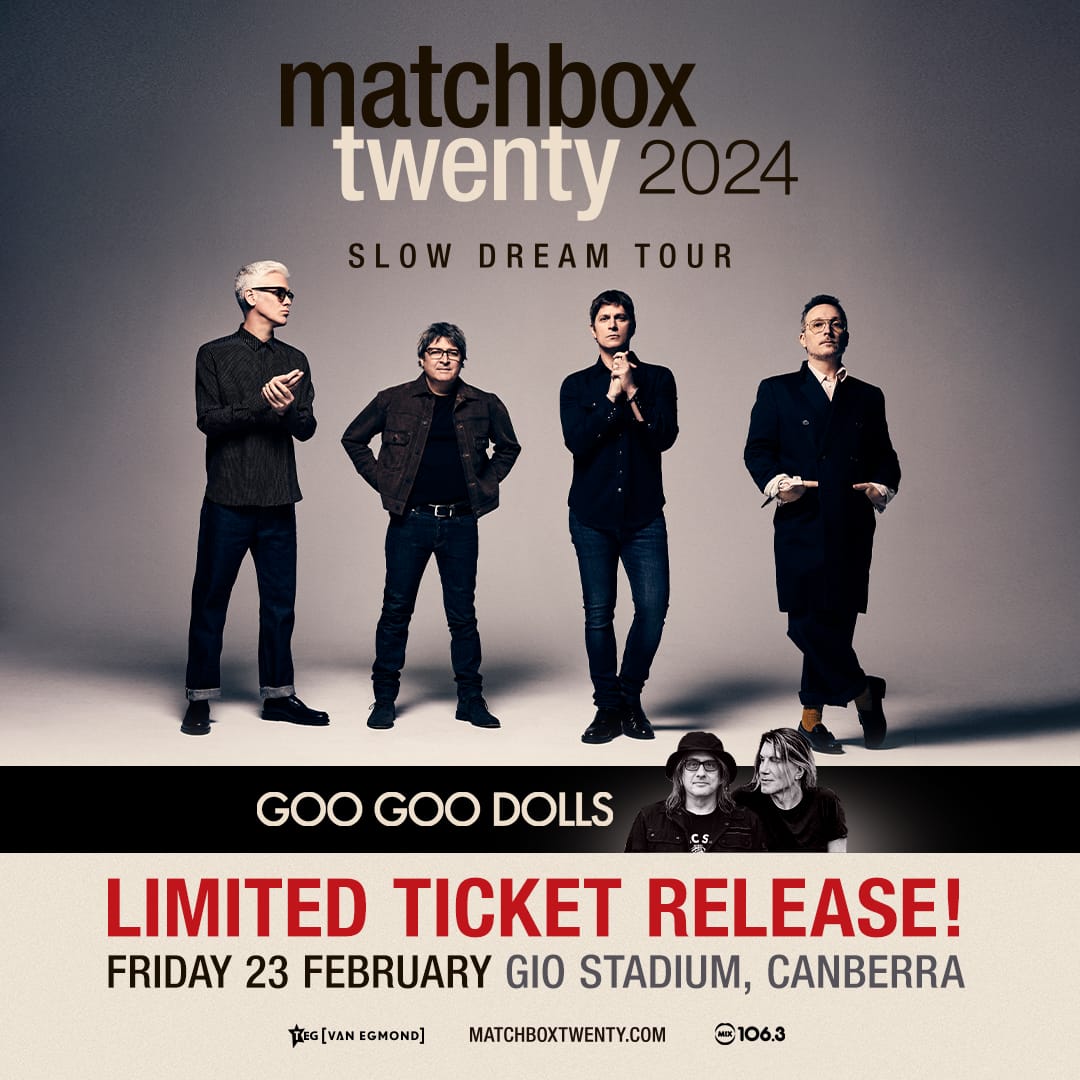 Limited Ticket Release for Matchbox Twenty
