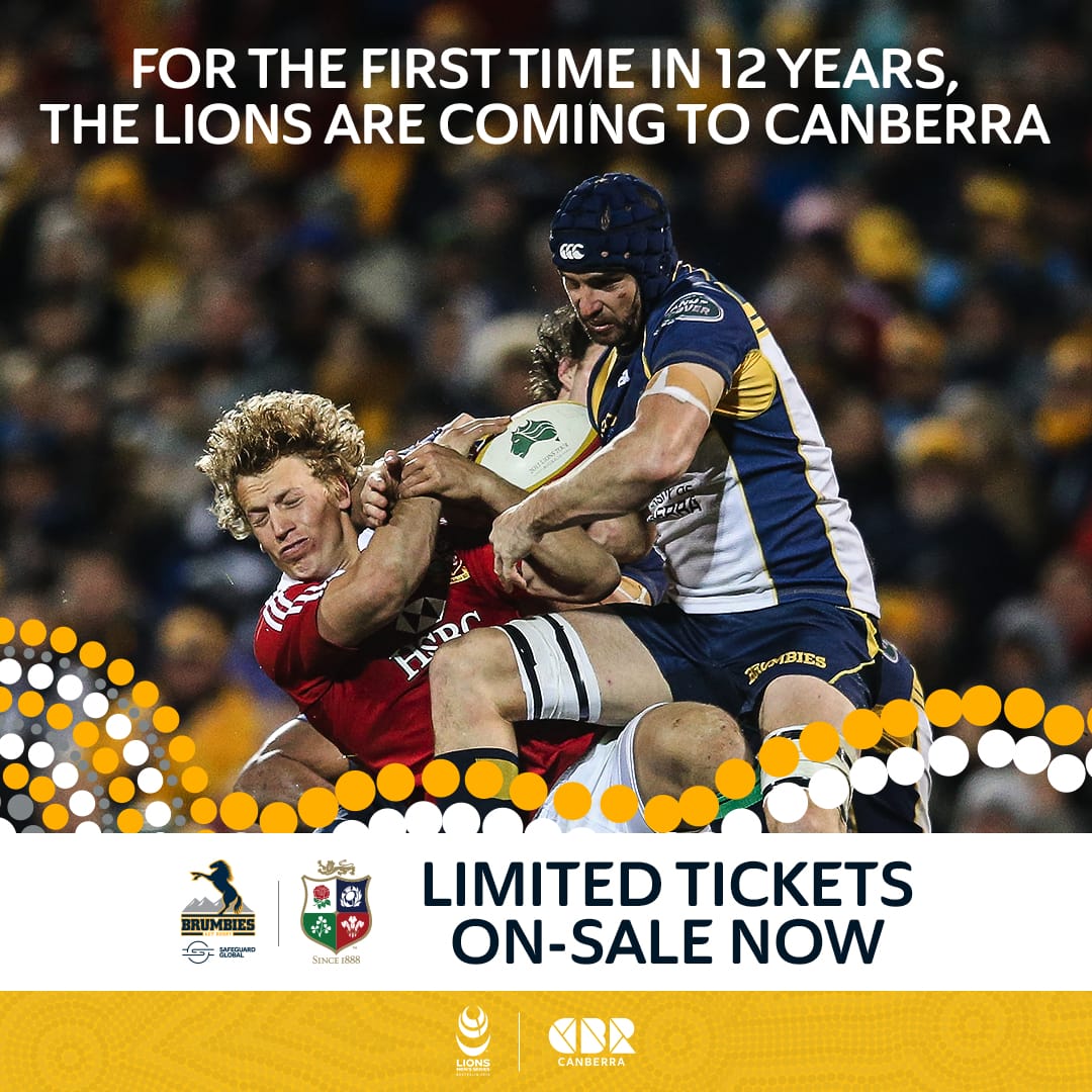 Brumbies - The Lions Are Coming 1x1 V1