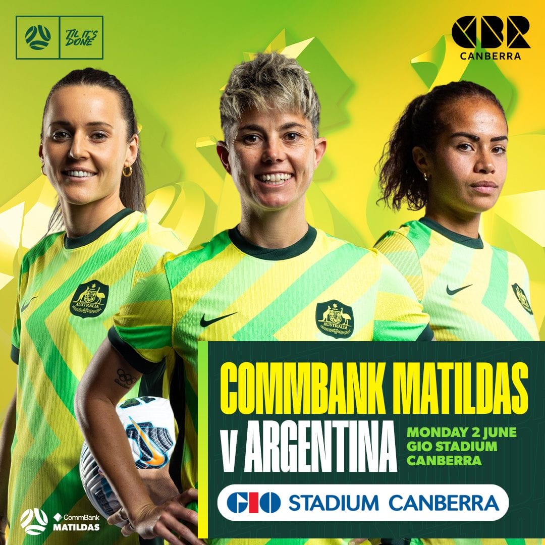 Matildas at GIO Stadium