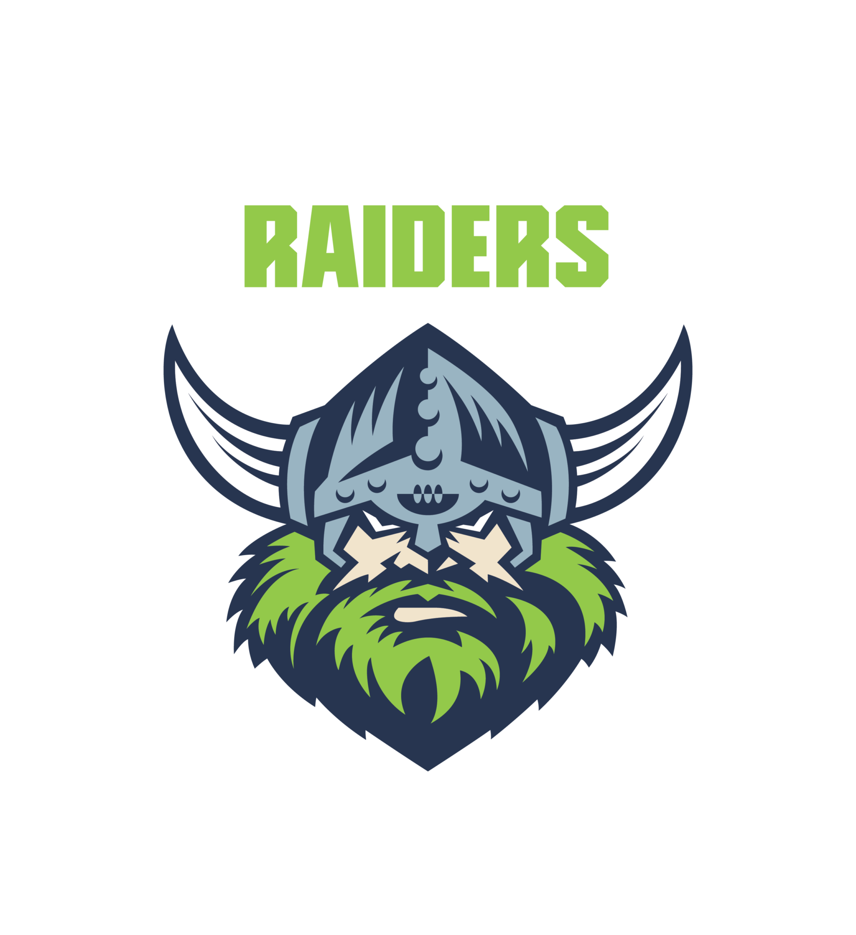 raiders secondary logo option A full colour